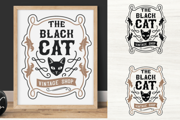 Black Cat Vintage SVG Signs Review