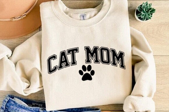 Cat Mom SVG Review for Real Embroidery Projects