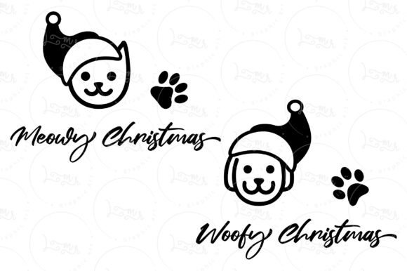 Christmas Dog Cat PNG SVG Review