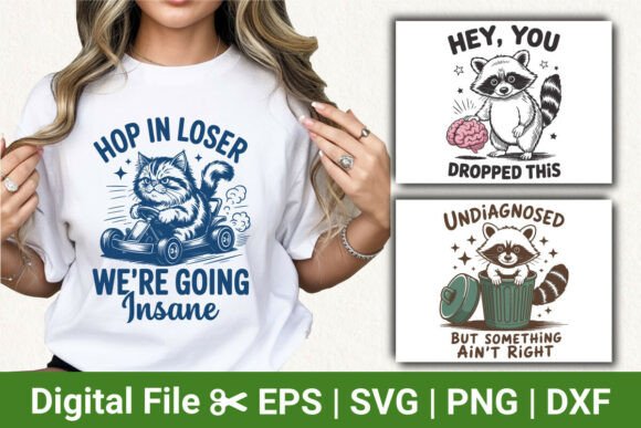 Funny Cat and Raccoon Svg, Cat Shirts Review