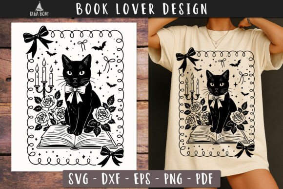 Gothic Black Cat Book SVG: A Designer's Real-World Embroidery Review