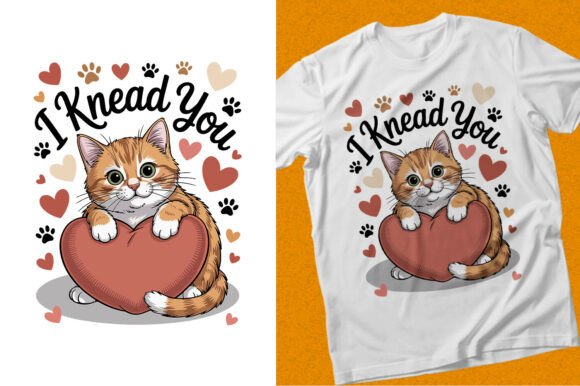 I Knead You Cat Illustration SVG T-shirt Review