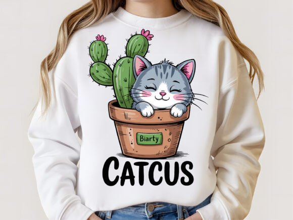 Is the Catcus Cactus with Sleeping Cat Pun SVG Ready for Real Embroidery?