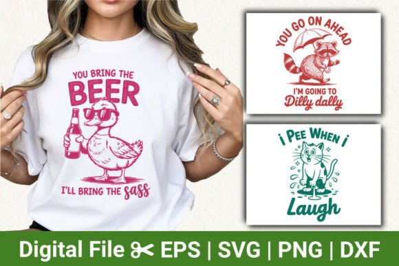 Sarcastic Duck Beer Svg, Cat Animal Svg Review