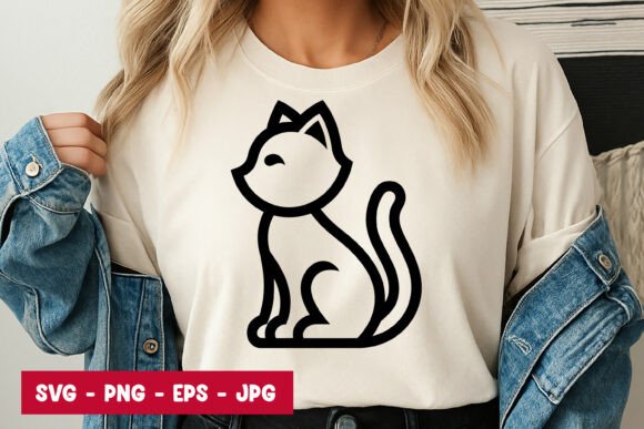 Sitting Cat Minimal SVG Design: A Designer's Reality Check