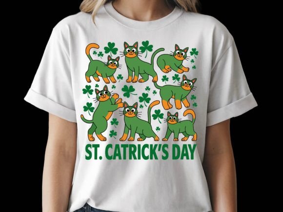 St Patrick s Day Cat Shamrock SVG Review