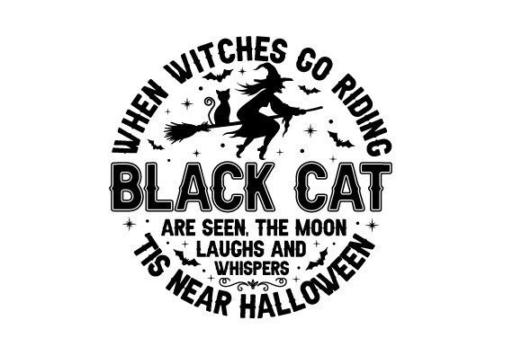 When Witches Go Riding Black Cat Embroidery Design Review